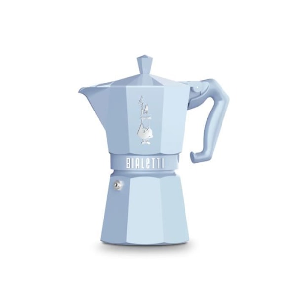 BIALETTI Moka Exclusive 6 Cups i Azure