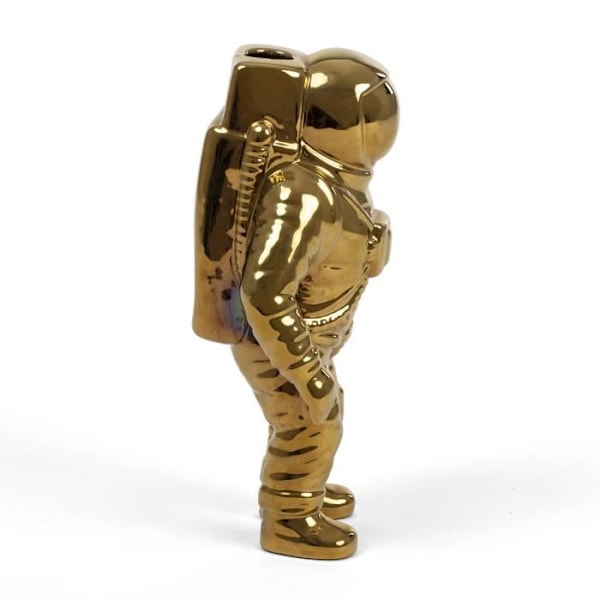 SELETTI Cosmic Astronaut Vas Guld