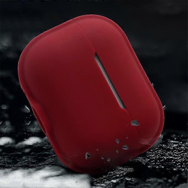 Kompatibelt för AirPods Pro 2 Laddningsfodral Skydd Anti-Fall Silikonfodral Bluetooth Headset Skydd (Grön)