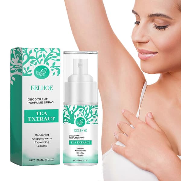 2 stk. Deodorantspray til armhuler, forfriskende duft, langtidsholdbar, intet mærke