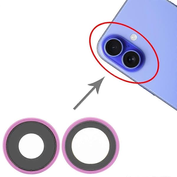 Til iPhone 16 / 16 Plus bagkamera linsecover