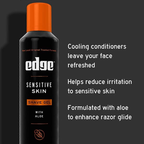 Edge Sensitive Skin barbergele for menn, 7 oz A
