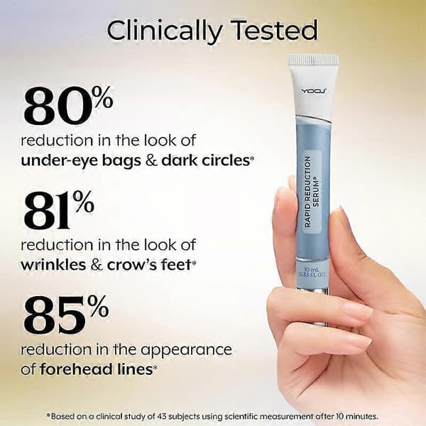 Plexaderm Rapid Reduction Eye Serum Reduserer synlig poser under øynene og rynker 10 ml (4 STK)