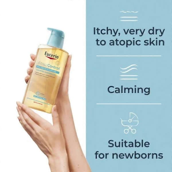 Eucerin AtoControl Bade- og Dusjolje 20% Omega 400ml