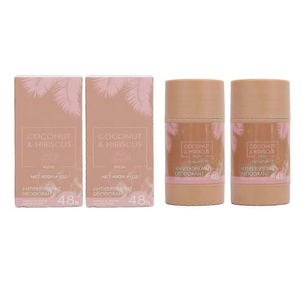 2 stk. Deodorantcreme til armhuler Langvarig holdbarhed Reducerer sved Kropslugtfjerner til armhuler 40g