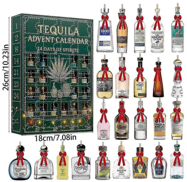 Hlraizz Tequila Julekalender Tequila Nedtællingskalender - Jul