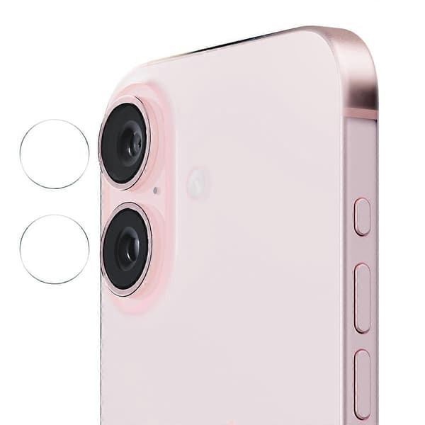 För iPhone 16 Kameralinsskydd