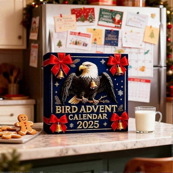 2025 Julekalender med 24 hengende ornamenter
