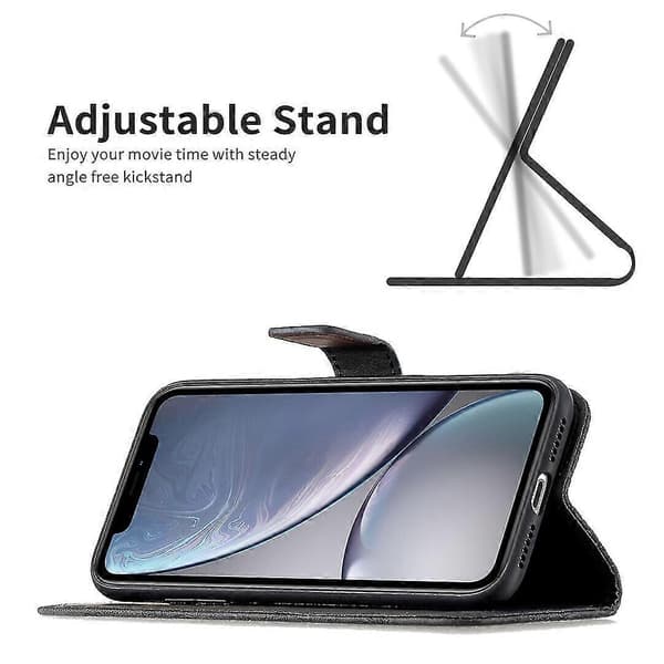 Etui til iPhone Xr Sort Sommerfugl Mobilcover
