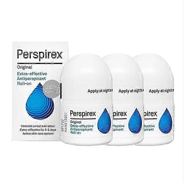 1-5x Antiperspirant Roll-On Stark Komfort Original Kontroll Svett Utomhus