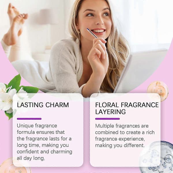 Jasmin Kroppsparfymspray, Långvarig Elegant Doft, 100ml