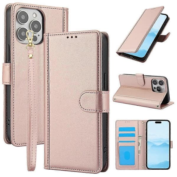 Skin Feel -nahkakotelo iPhone 15 Prolle