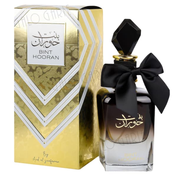 Arabisk Parfym 100ml, Svart Boxförpackning, Långvarig Doft