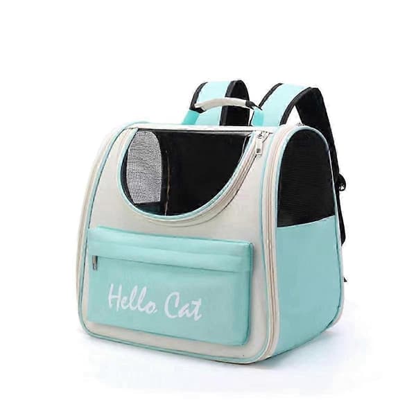 Large Capacity Cat Carrier, Cat Bag, Lake Green