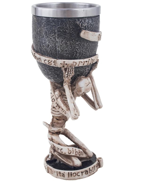 Luurangon kantama lasi 18 cm