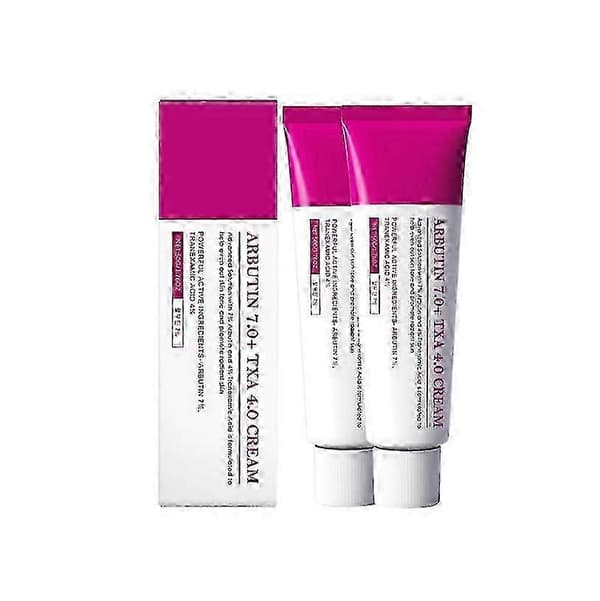 2-pakning 50g ansiktskrem med Arbutin og Tranexamsyre