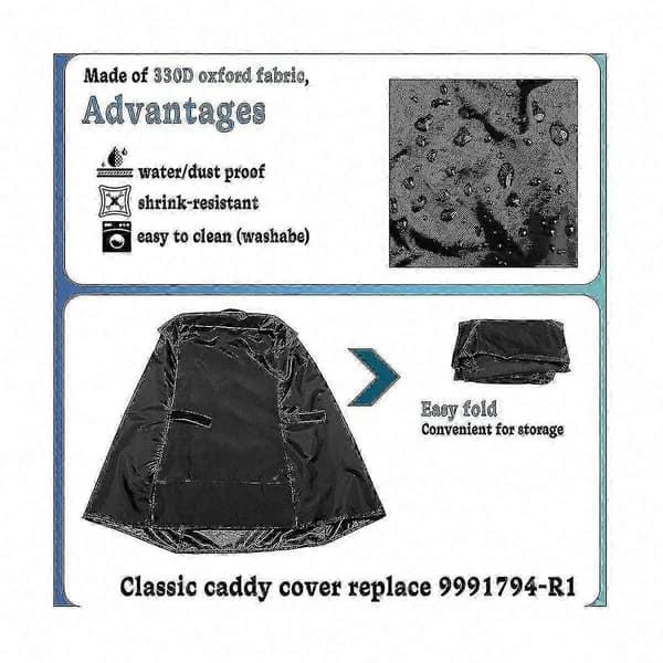 Dolphin Pool Vacuum Cover, Universal Classic Ventileret Vandtæt Solbeskyttelse til Poolrenser