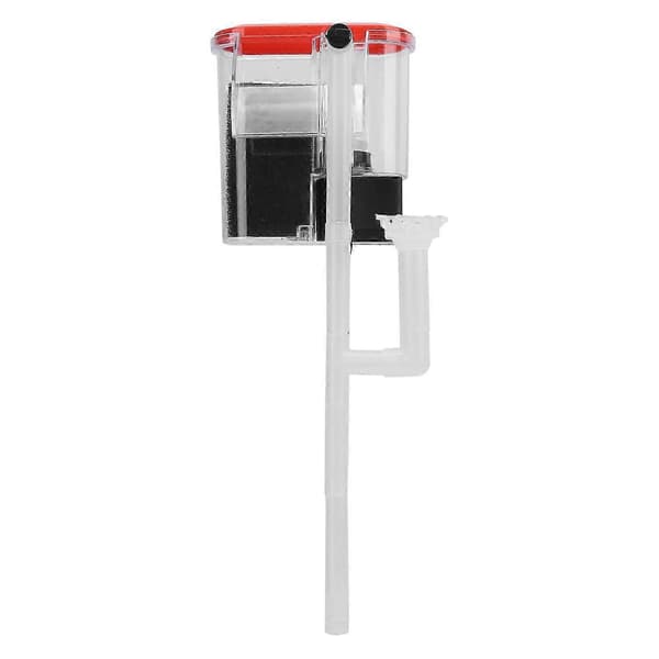 Hängande filter Litet akvarium Plug-in filter med oljefilmsbehandling EU-kontakt 220V