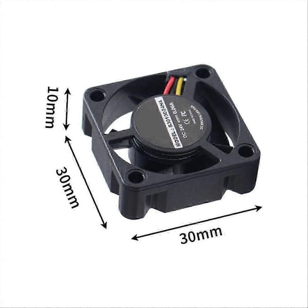 Til K1/K1 Max 3010 Blæser DC24V Køle Hotend Blæser 13000 Omdrejninger Blæsere 3D Printer Tilbehør