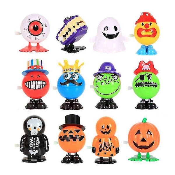 6 stk. Halloween-legetøj til Halloween-dekorationer