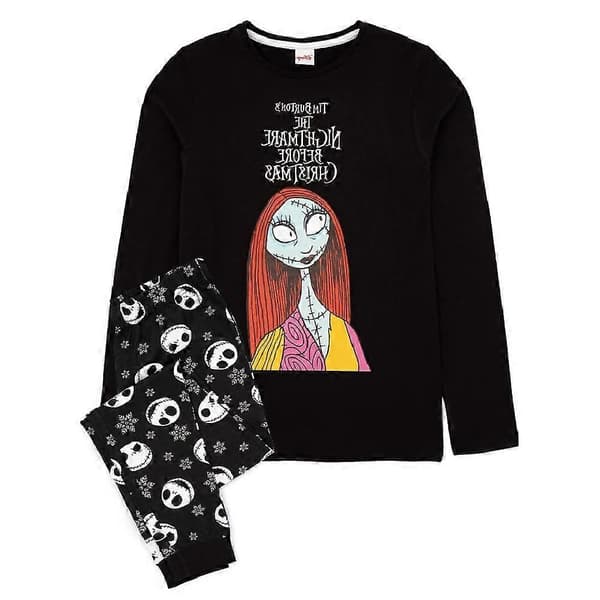 Nightmare Before Christmas Pyjamassæt med lange bukser til damer med Jack Skellington