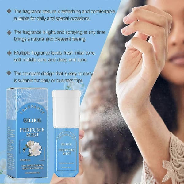 Freesia Kroppsparfymspray, Lätt Fräsch Kokos- & Karamell-doft, 100ml