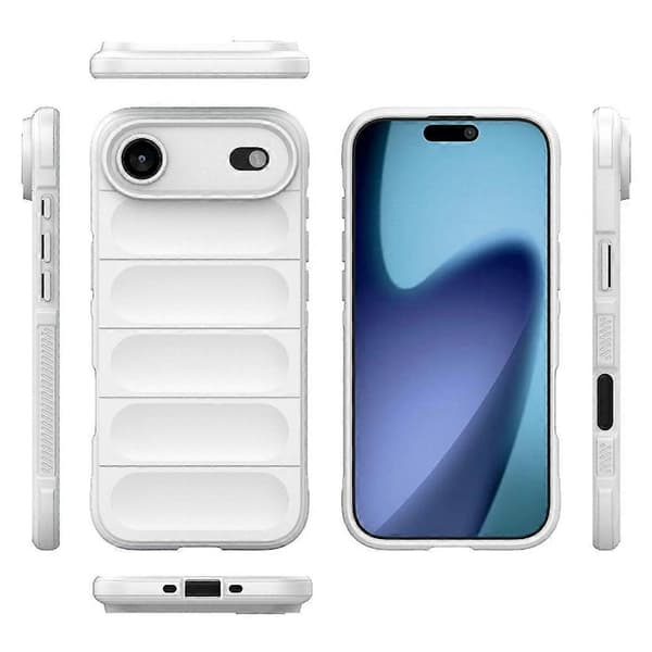 Kompatibel med iPhone 17 Air Case Anti-fall Mykt TPU Robust Telefon Bakdeksel