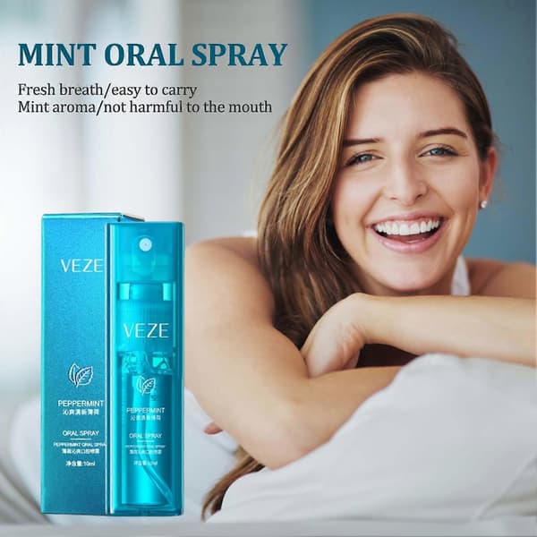 10 ml Mint Andningsspray Bärbar Alkoholfri Andningsspray A