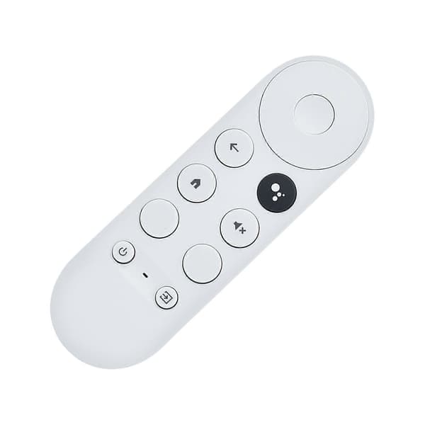 BT Voice Remote Control for 2020 GoogleChromecast 4K Snow G9N9N Replacement