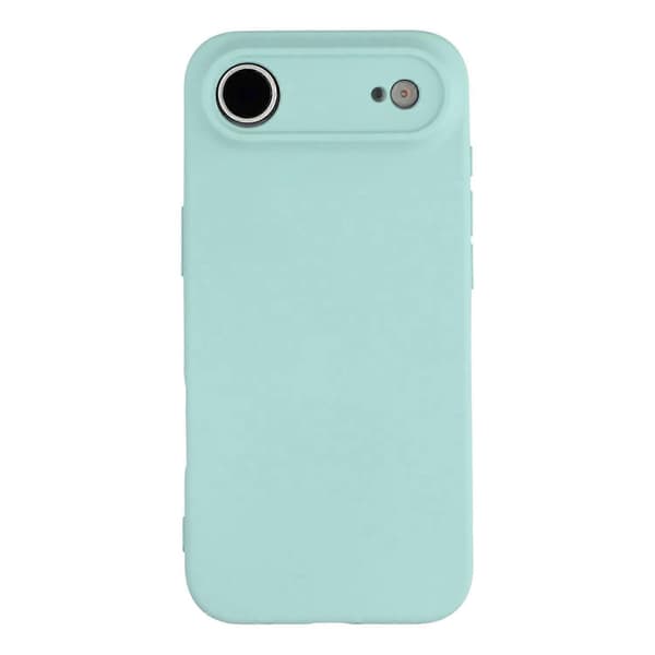 För iPhone 17 Air Fodral TPU Baksida Mjukt Anti-Repa Fiberfoder Telefonfodral - Babyblå