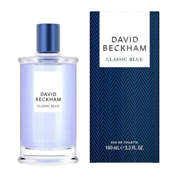2 x David Beckham Classic Blue Eau de Toilette 50ml & Duschgel 200ml Set A