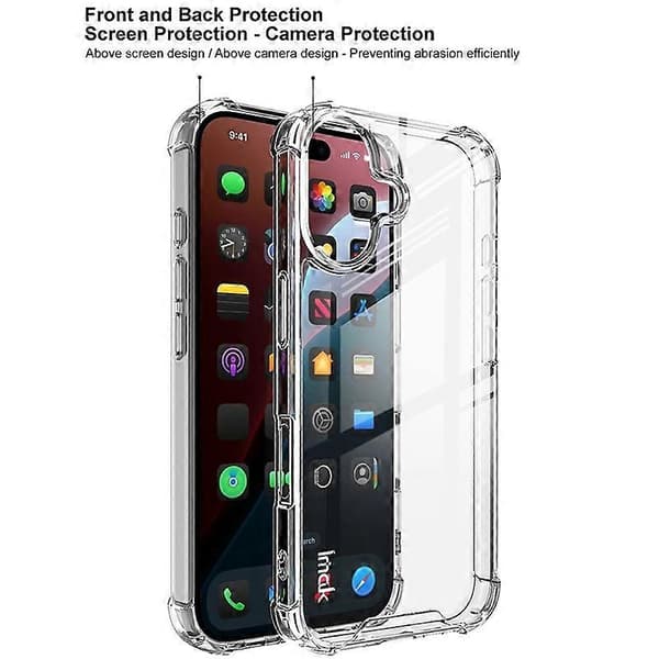 IMAK rymdsköld Telefonfodral för iPhone 16