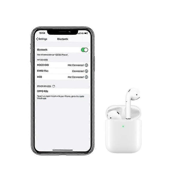 Hoco Ew02 Plus Tws Bluetooth 5.1 Trådløse Touch Høretelefoner Stereo Musik Opkald Headset