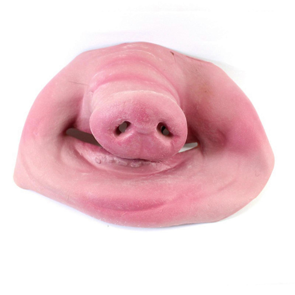 Morsomme halvmasker i lateks
