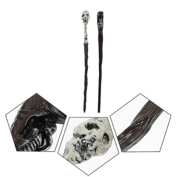 2 stk Halloween-septer for Halloween-dekorasjoner