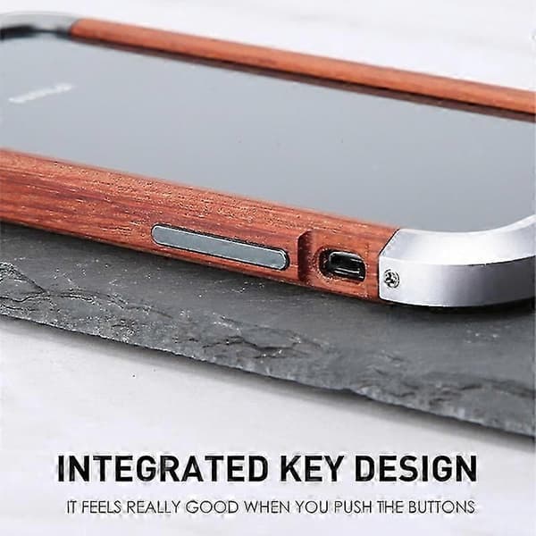 Kompatibel med Iron + Wood Case, iPhone 13 Pro Max, kompatibel iPhone 13 Pro Max
