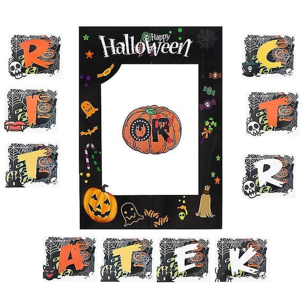 2 stk. Halloween-kuplet til Halloween-dekorationer