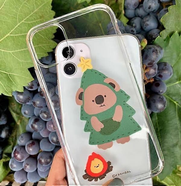 Kompatibel med iPhone 13-etui, kompatibel med iPhone 13 Bear Shape Case