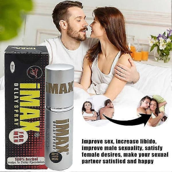 8ML Män Fördröjningsspray Eterisk Olja Ört Förlänger Ejakulation Uthållighet Ökar A