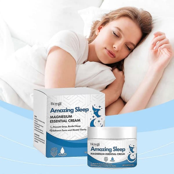 Hoygi Sleep Care Magnesiumkrem sikrer en stabil natts søvn