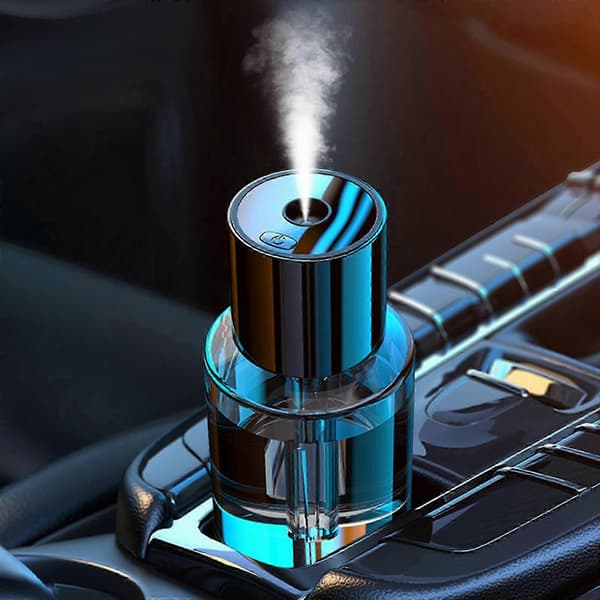 160 ml USB Mini Bildiffuser Luftfukter, Bærbar Aromaterapi for Hjem/Kontor