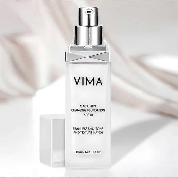 Vima Changing Foundation, Vima Cosmetics, Vima Farveskiftende Foundation 20% C3