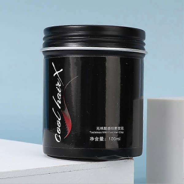 100g Herr Hårmoisturizing Cream Långvarig Hårstyling Hårmudd/Vax A