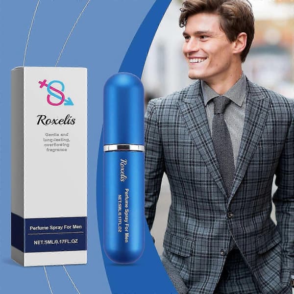 Langvarig parfymespray for menn med bergamott og lime, frisk, elegant og reisevennlig duft