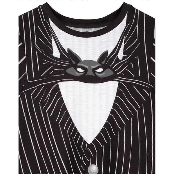 Nightmare Before Christmas Jack Skellington kostumekjole til piger
