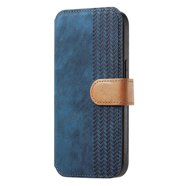 Til iPhone 16 Plus iPhone 16 Pung Etui Retro Læder Telefon Cover med Håndledsrem Støttefod