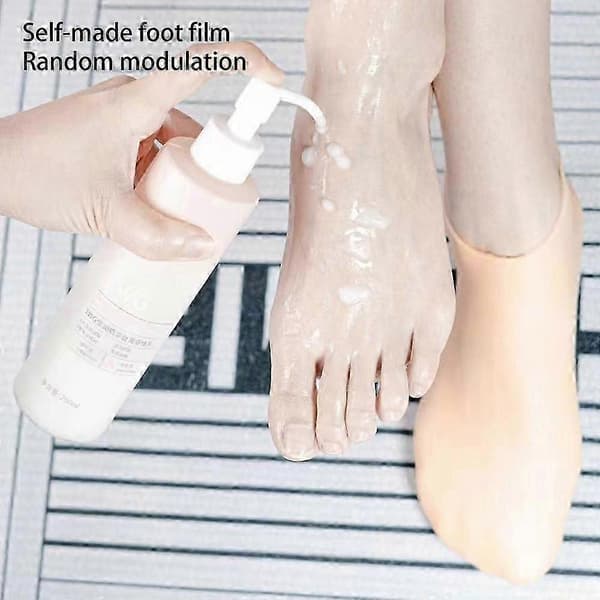 Silikonfotvårdssockor Återfuktande gelsockor Elastisk sprucken hudvård