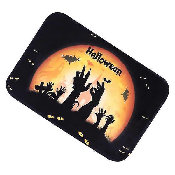 1 stk Halloween gulvmåtte til Halloween gaver
