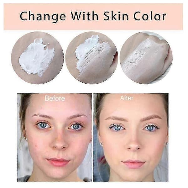 Utsökt 2st Tlm Changing Foundation För Hud, Flytande Makeup Bas Ansiktskräm