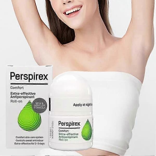 Perspirex Strong Comfort Roll-On Antiperspirant for Effective Sweat and Odour Control, Long-Lasting